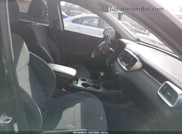 5XYPGDA32LG623404 2020 KIA SORENTO Черный Вид салона спереди