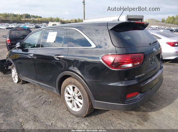 5XYPGDA32LG623404 2020 KIA SORENTO Черный Задняя левая четверть
