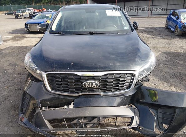 5XYPGDA32LG623404 2020 KIA SORENTO Черный Вид спереди