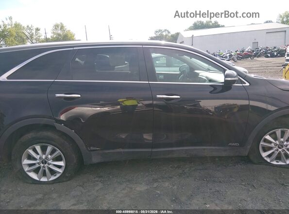 5XYPGDA32LG623404 2020 KIA SORENTO Черный Вид задней части салона