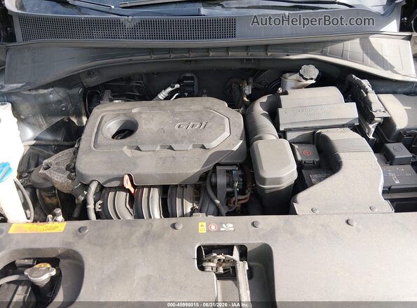 5XYPGDA32LG623404 2020 KIA SORENTO Черный Вид сзади