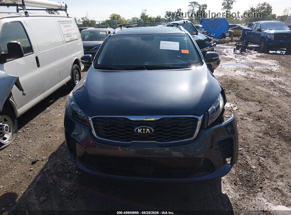 5XYPGDA32LG674207 2020 KIA SORENTO Gray Instrument cluster view