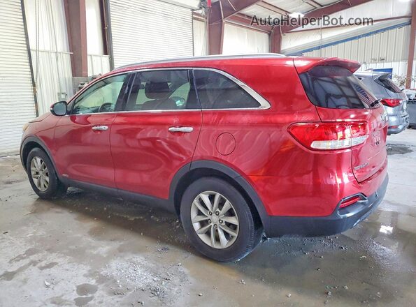 5XYPGDA33GG098973 2016 KIA SORENTO Red უკანა მარცხენა