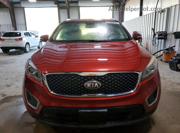 5XYPGDA33GG098973 2016 KIA SORENTO Red წინა ხედი