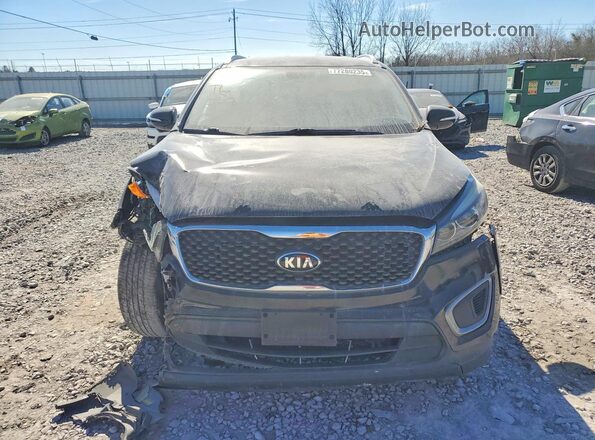 5XYPGDA33HG268086 2017 KIA SORENTO Black Вид спереду
