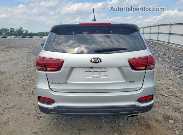 5XYPGDA33KG559663 2019 KIA SORENTO Silver Вид ззаду