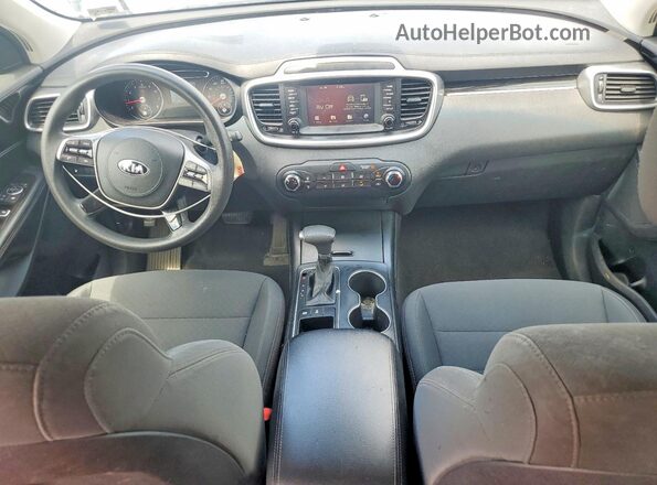 5XYPGDA33KG559663 2019 KIA SORENTO Silver Вид панелі приладів