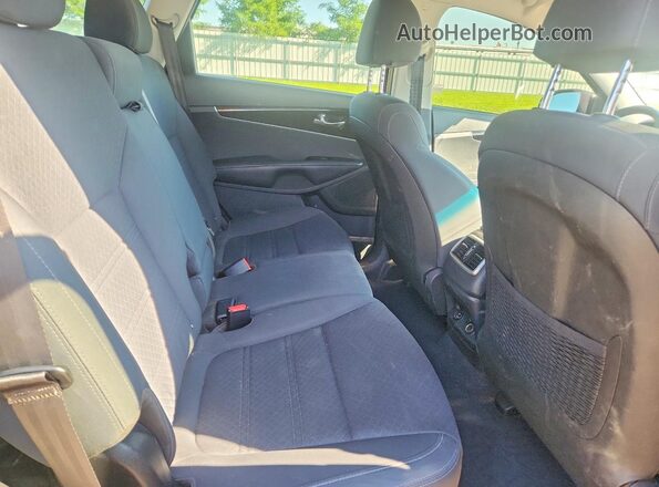 5XYPGDA33LG651762 2020 KIA SORENTO Black Вид задньої частини салону