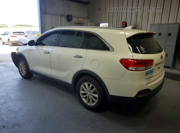 5XYPGDA34GG020735 2016 KIA SORENTO White Задня ліва чверть