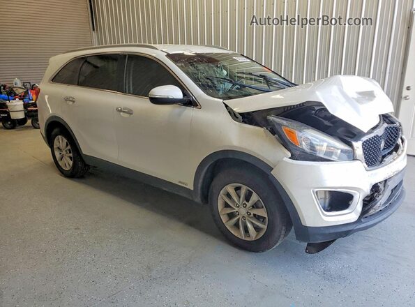 5XYPGDA34GG020735 2016 KIA SORENTO White Передня права чверть
