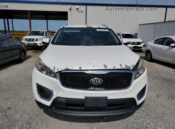 5XYPGDA34GG103016 2016 KIA SORENTO White Front view