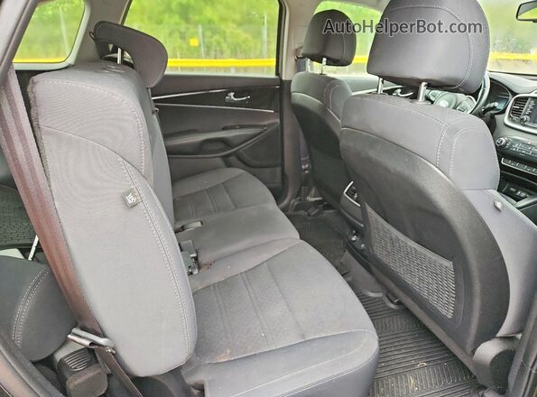 5XYPGDA34HG264595 2017 KIA SORENTO Черный Вид подкапотного пространства
