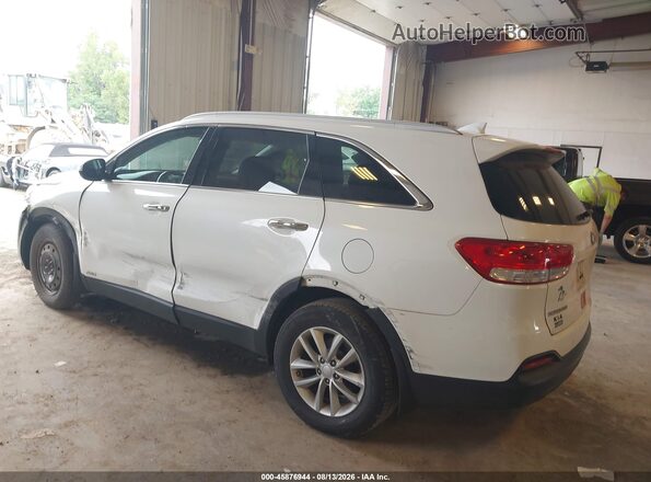 5XYPGDA34HG265231 2017 KIA SORENTO Белый Задняя левая четверть