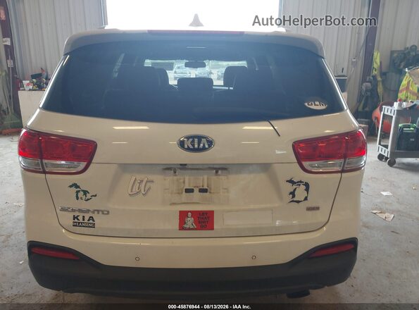 5XYPGDA34HG265231 2017 KIA SORENTO Белый 