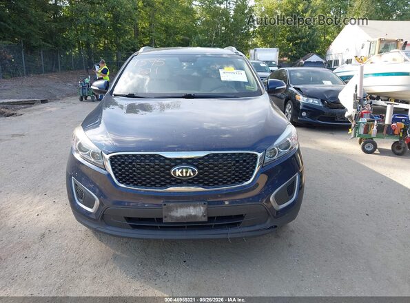 5XYPGDA34HG296429 2017 KIA SORENTO Blue Widok zestawu wskaźników