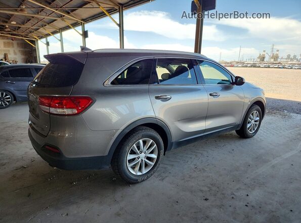 5XYPGDA34JG401587 2018 KIA SORENTO Gray Задня права чверть