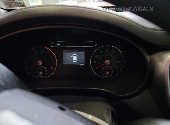 5XYPGDA34KG437491 2019 KIA SORENTO Burgundy Vista del cuadro de instrumentos