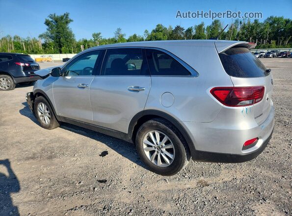 5XYPGDA34LG654377 2020 KIA SORENTO Silver Rear left