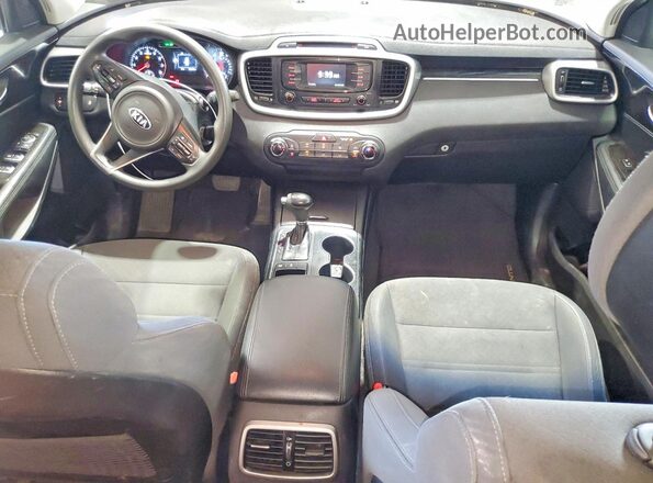 5XYPGDA35GG168036 2016 KIA SORENTO Black წინა პანელის ხედი