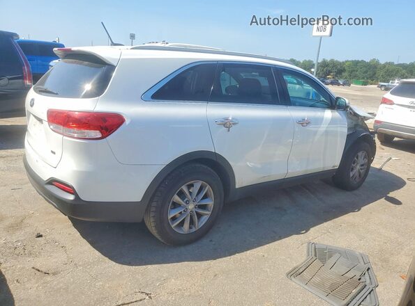 5XYPGDA35GG168859 2016 KIA SORENTO White Tył prawy