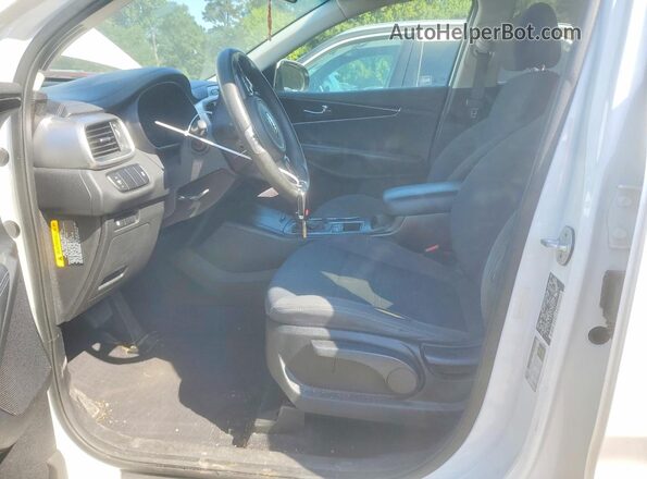 5XYPGDA35GG168859 2016 KIA SORENTO White Widok wnętrza z przodu