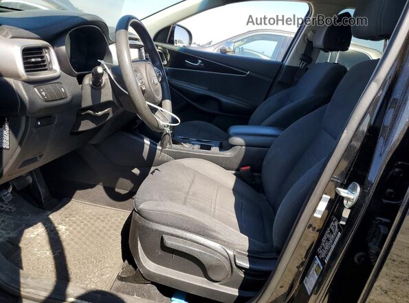 5XYPGDA35JG385948 2018 KIA SORENTO Black Սալոնի դիմացի տեսք