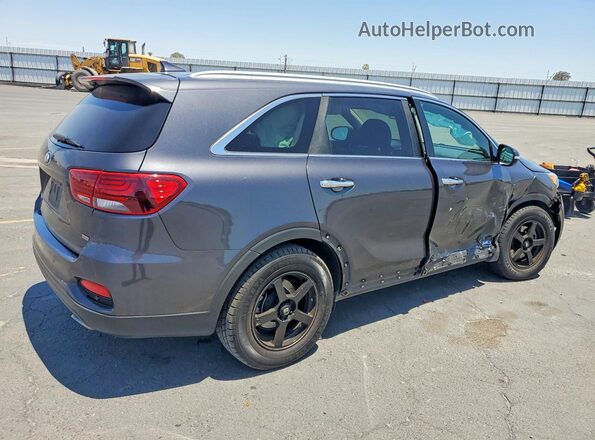 5XYPGDA35KG438780 2019 KIA SORENTO Gray Հետևի աջ