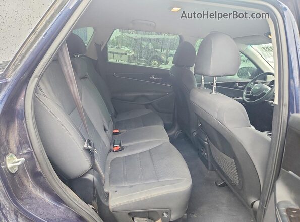 5XYPGDA35LG667056 2020 KIA SORENTO Blue უკანა სალონის ხედი