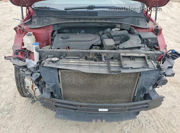 5XYPGDA36GG166473 2016 KIA SORENTO Burgundy Սալոնի հետևի տեսք