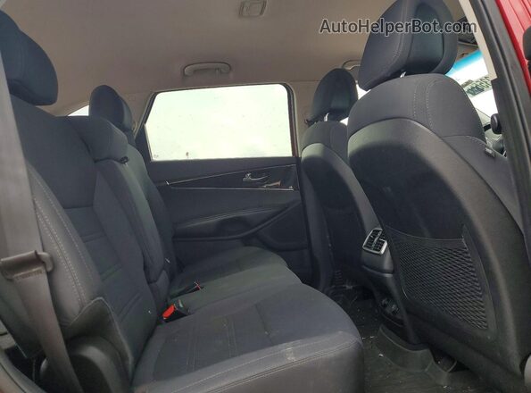 5XYPGDA36GG166473 2016 KIA SORENTO Burgundy Հետևի նստատեղերի տեսք