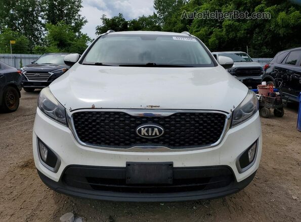 5XYPGDA36HG317023 2017 KIA SORENTO White Դիմացի տեսք