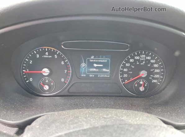5XYPGDA36HG317023 2017 KIA SORENTO White Սարքավորումների վահանակի տեսք