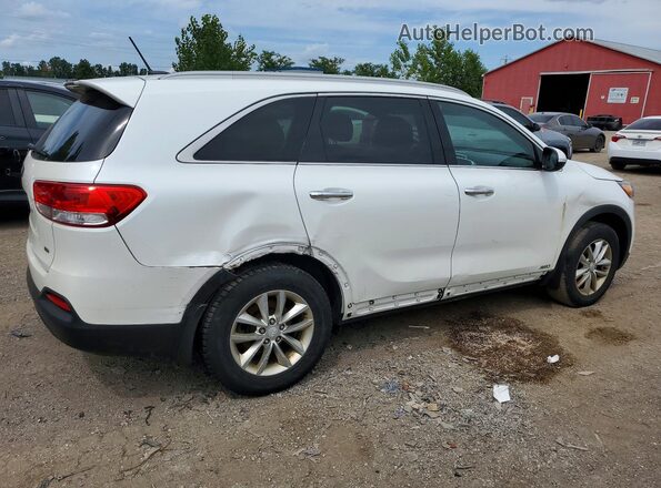 5XYPGDA36HG317023 2017 KIA SORENTO White Հետևի աջ