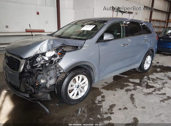 5XYPGDA36LG650959 2020 KIA SORENTO Синий Передняя левая четверть