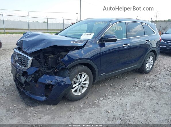5XYPGDA36LG670113 2020 KIA SORENTO Blue Передня ліва чверть