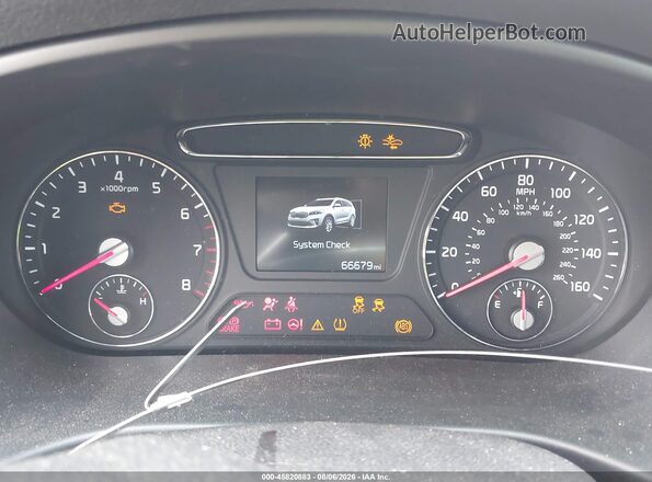 5XYPGDA36LG670113 2020 KIA SORENTO Blue Вид задніх сидінь
