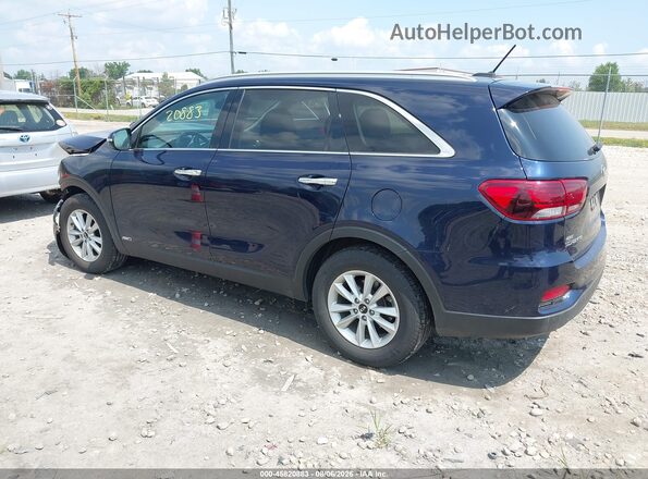 5XYPGDA36LG670113 2020 KIA SORENTO Blue Задня ліва чверть