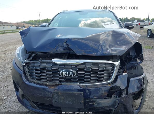 5XYPGDA36LG670113 2020 KIA SORENTO Blue Вид щитка приладів