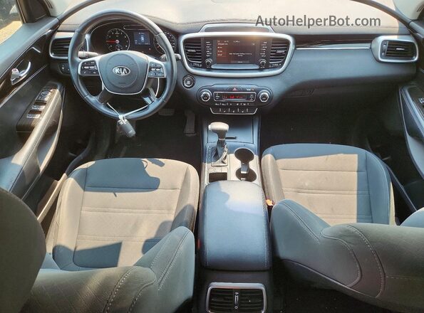 5XYPGDA36LG685324 2020 KIA SORENTO Gray Vista del salpicadero