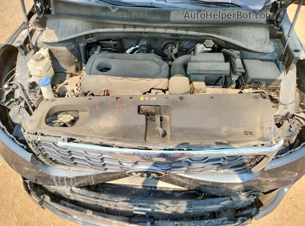 5XYPGDA36LG685324 2020 KIA SORENTO Gray Vista del compartimento del motor