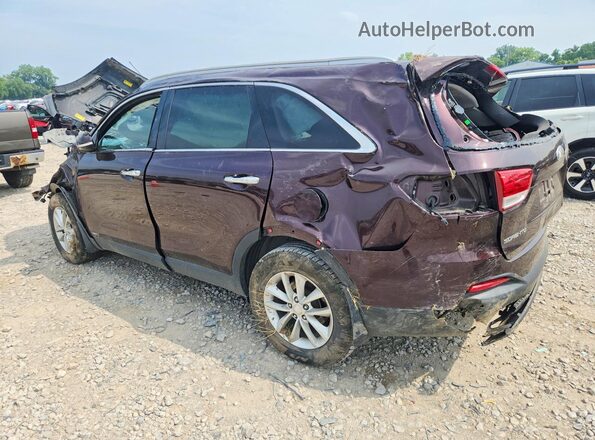 5XYPGDA37GG014749 2016 KIA SORENTO Purple Հետևի ձախ