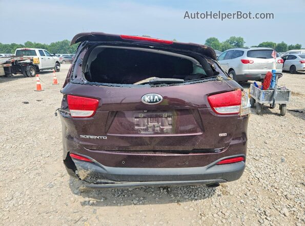 5XYPGDA37GG014749 2016 KIA SORENTO Purple Հետևի տեսք