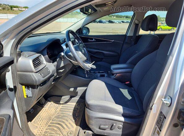 5XYPGDA37GG034662 2016 KIA SORENTO Silver Առջևի վահանակի տեսք
