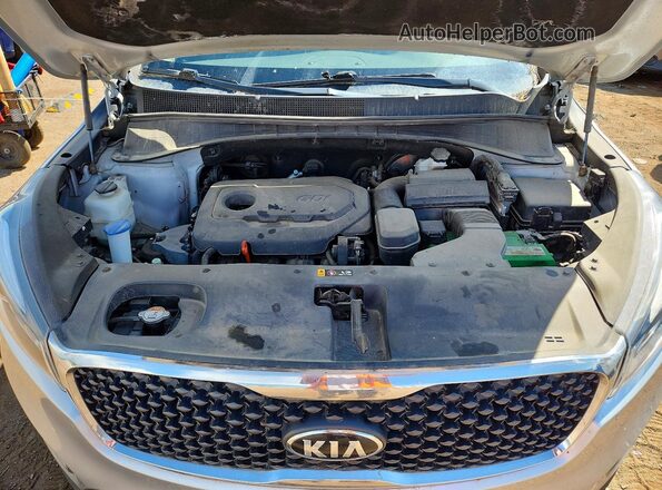 5XYPGDA37GG034662 2016 KIA SORENTO Silver Շարժիչի բաժամունքի տեսք