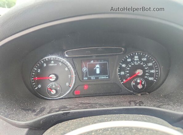 5XYPGDA37GG046004 2016 KIA SORENTO Серый Вид щитка приборов