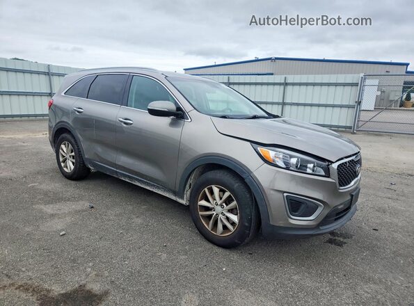 5XYPGDA37GG046004 2016 KIA SORENTO Серый Передняя правая четверть