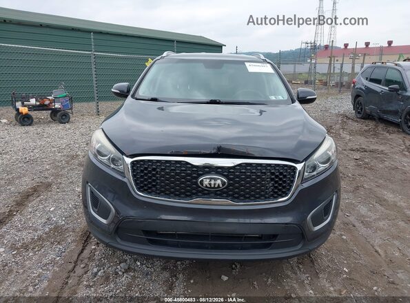 5XYPGDA37GG110185 2016 KIA SORENTO Gray Սալոնի հետևի տեսք