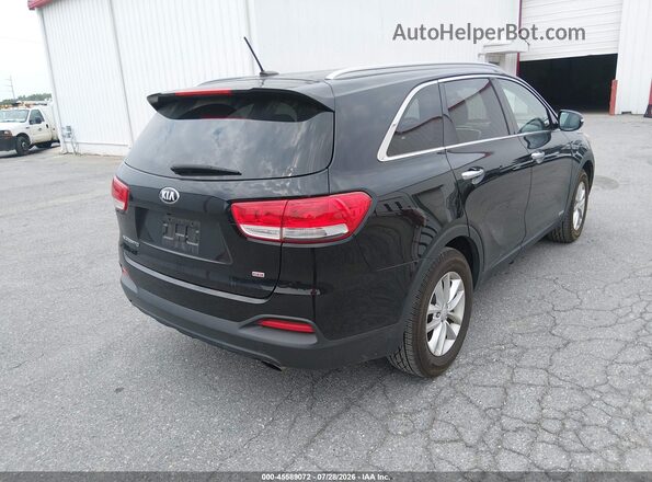 5XYPGDA37GG165686 2016 KIA SORENTO Black უკანა მარჯვენა