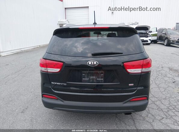 5XYPGDA37GG165686 2016 KIA SORENTO Black 