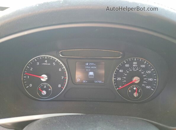 5XYPGDA37LG638643 2020 KIA SORENTO Burgundy Widok zestawu wskaźników